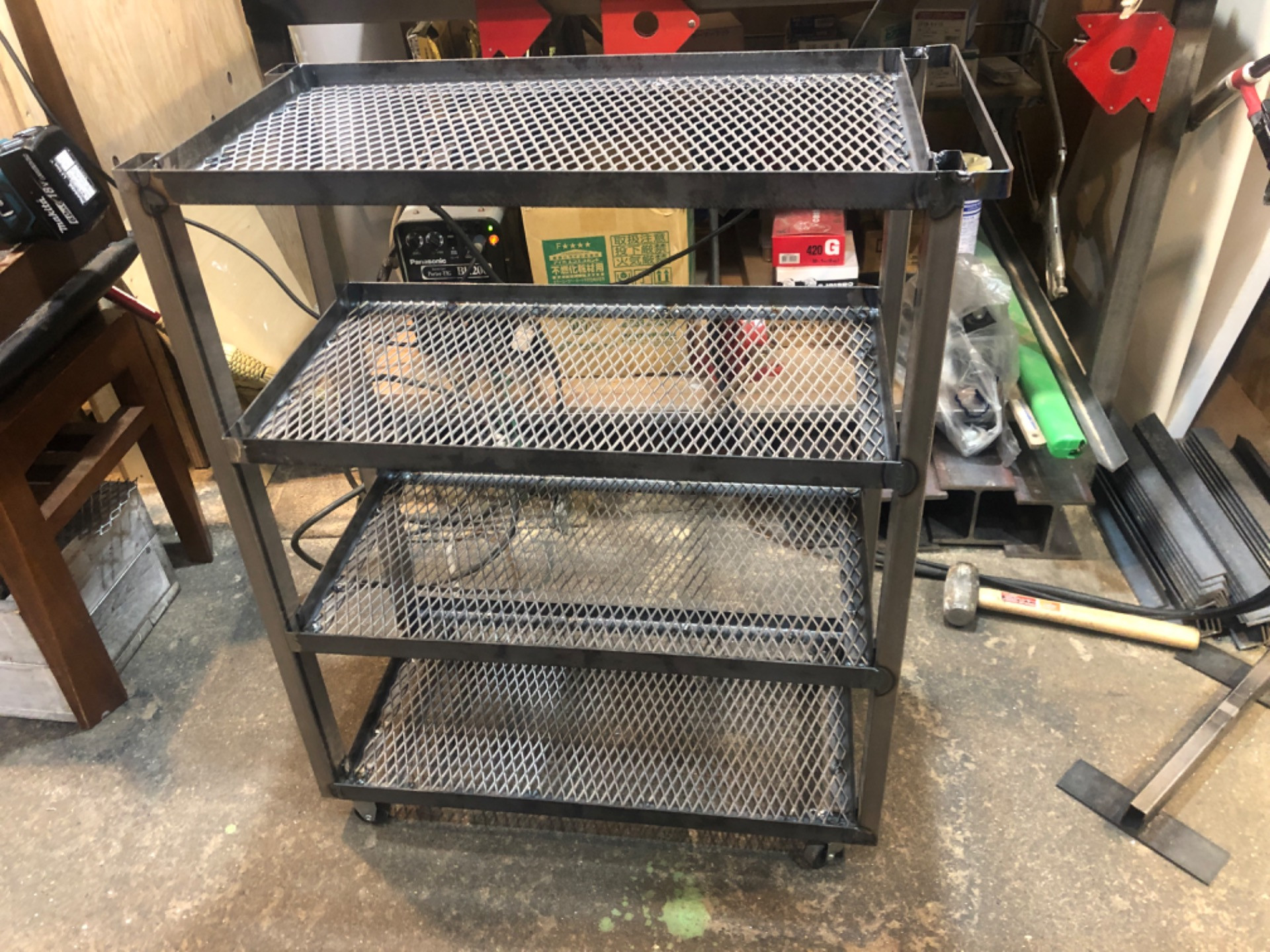 アイアン家具を自作しました