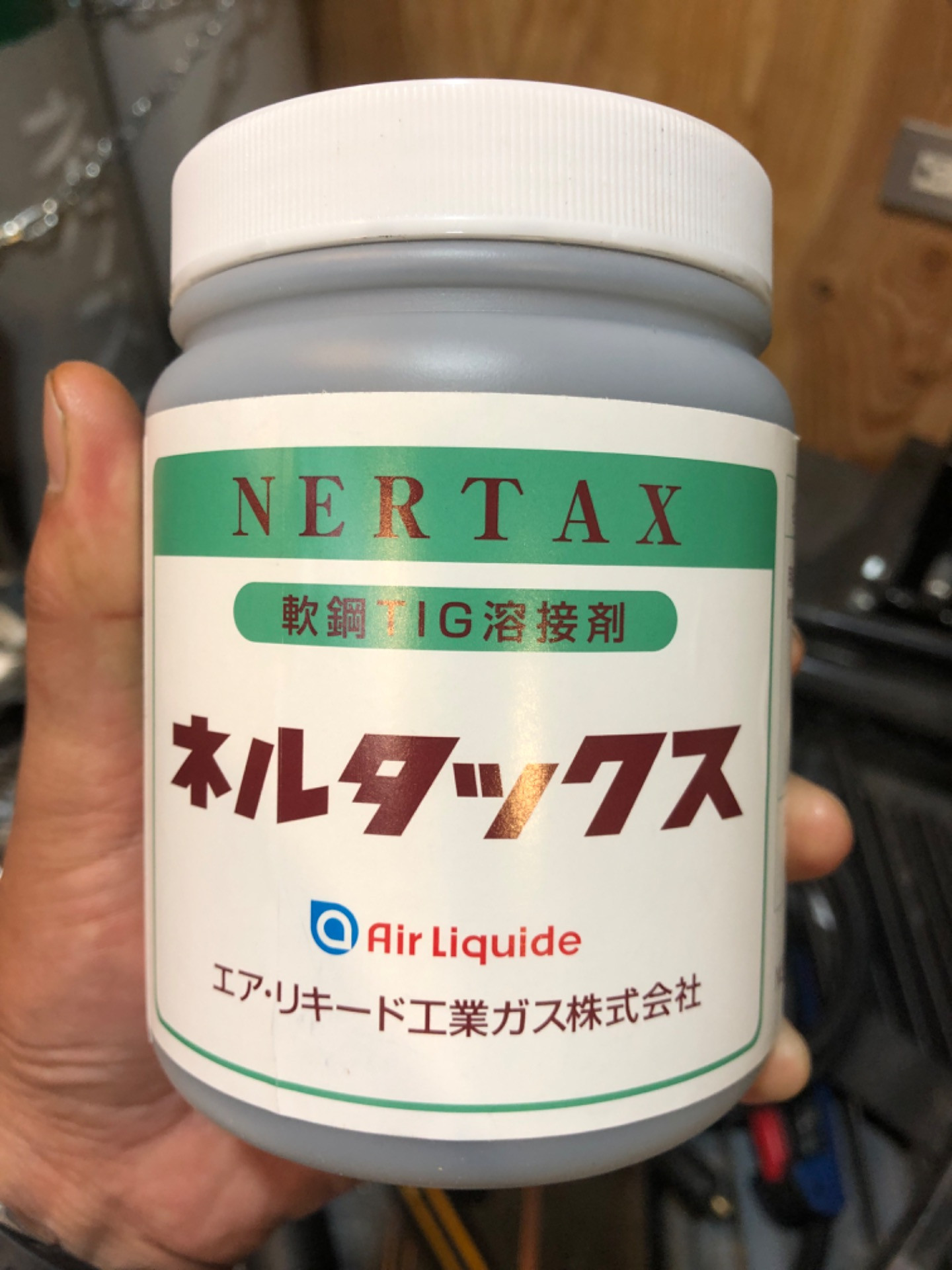 TIG溶接の必需品！ネルタックス