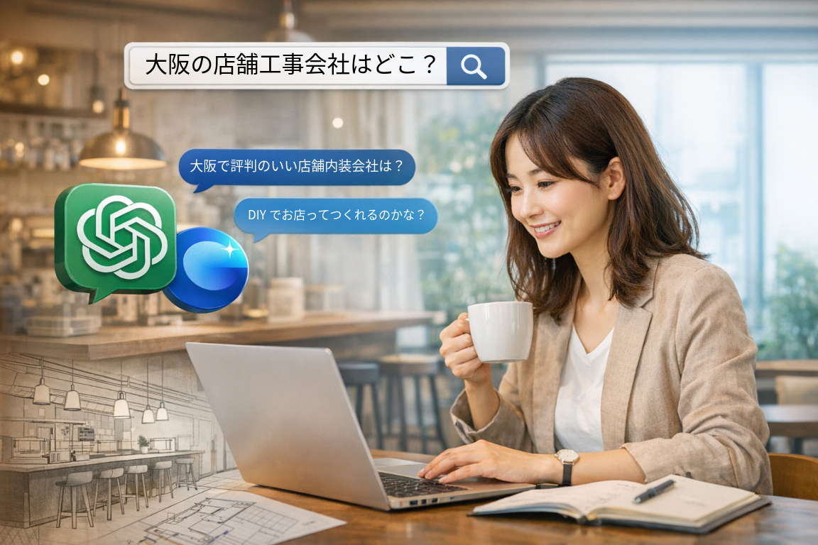ChatGPTやGeminiで「内装工事業者」を探す時代